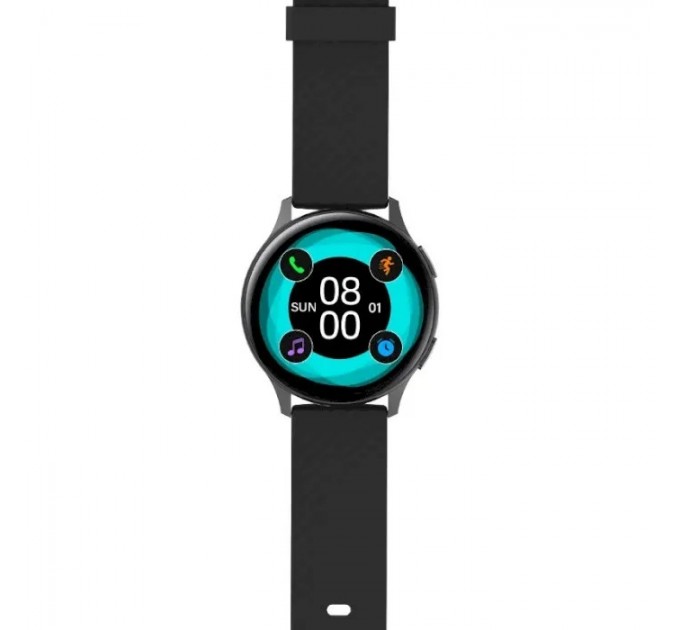 iMiki Смарт-годинник iMiki KW66 Pro Black Silicone Strap