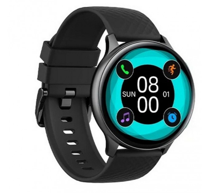 iMiki Смарт-годинник iMiki KW66 Pro Black Silicone Strap