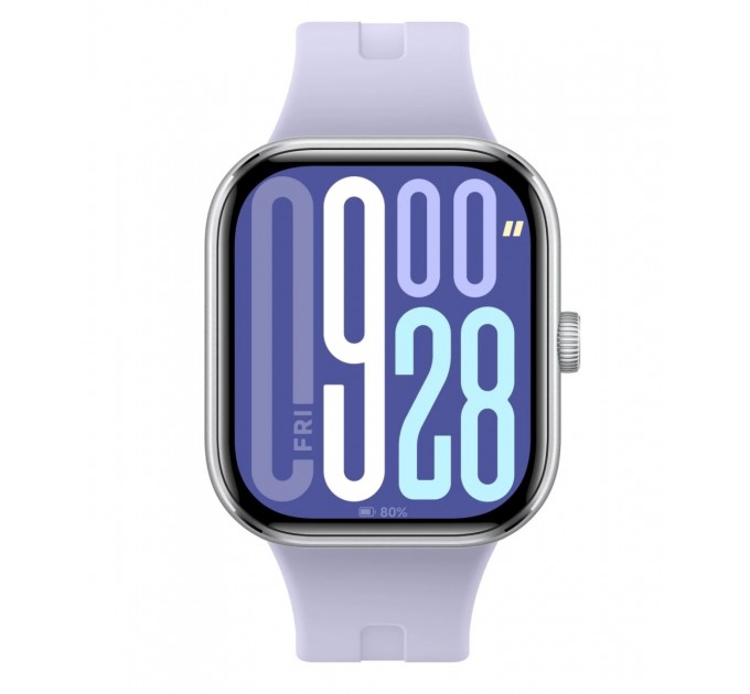 Xiaomi Смарт-часы Xiaomi Redmi Watch 5 Lavender Purple (BHR9388GL); 2.07" (514х432) AMOLED сенсорный / Bluetooth 5.3 / GPS, Beidou, Galileo, GLONASS, QZSS / 47.5 х 41.1 х 11.3 мм, 33.5 г / 5 АТМ / 550 мАч / фиолетовый