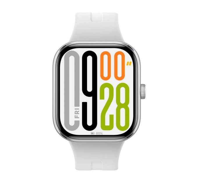 Смарт-часы Xiaomi Redmi Watch 5 Silver Gray (BHR9381GL); 2.07" (514х432) AMOLED сенсорный / Bluetooth 5.3 / GPS, Beidou, Galileo, GLONASS, QZSS / 47.5 х 41.1 х 11.3 мм, 33.5 г / 5 АТМ / 550 мАч / серый