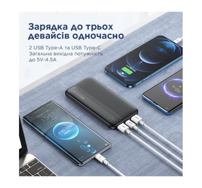 Remax Универсальная мобильная батарея Remax RPP-212 Tinyl 10000mAh Black (RPP-212)