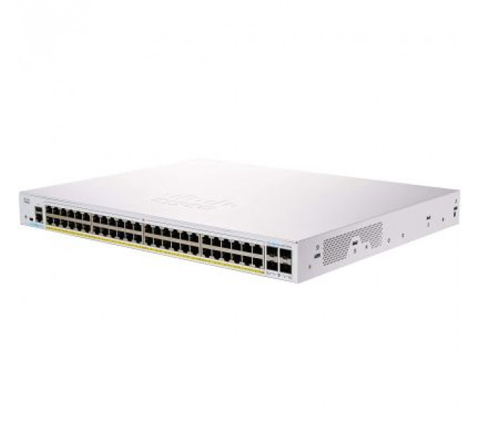 Комутатор мережевий Cisco CBS220-48P-4G-EU