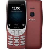 Мобильный телефон Nokia 8210 Dual Sim Red; 2.8" (320x240) TN / клавиатурный моноблок / Unisoc T107 / ОЗУ 48 МБ / 128 МБ встроенной + microSD до 32 ГБ / камера 0.3 Мп / 4G (LTE) / Bluetooth / ОС S30+ / 131.3х56.2х13.8 мм, 107 г / 1450 мАч / красный