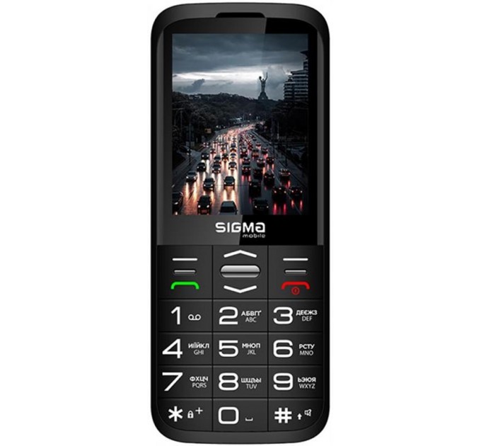 Sigma mobile Мобільний телефон Sigma mobile Comfort 50 Grace Dual Sim Black