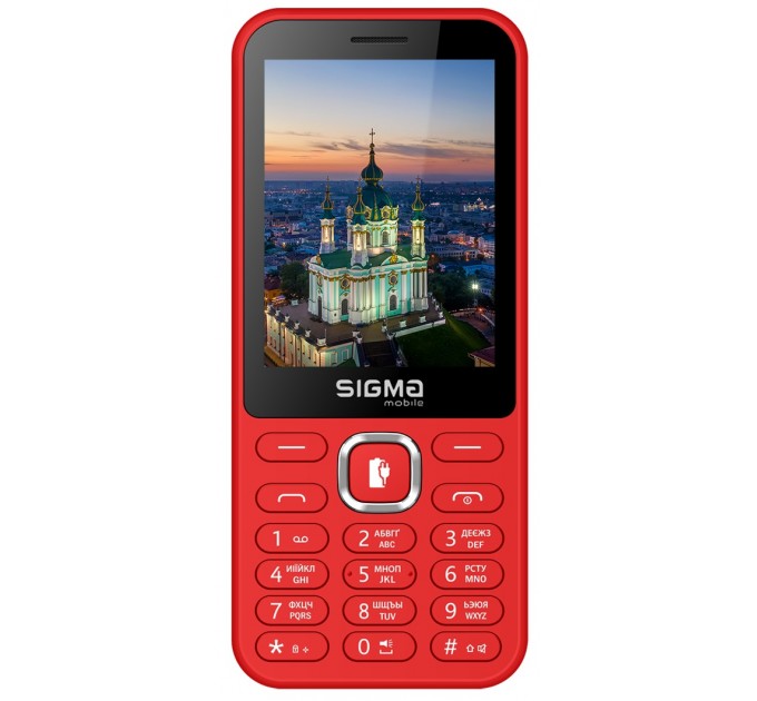 Sigma mobile Мобiльний телефон Sigma mobile X-style 31 Power Type-C Dual Sim Red