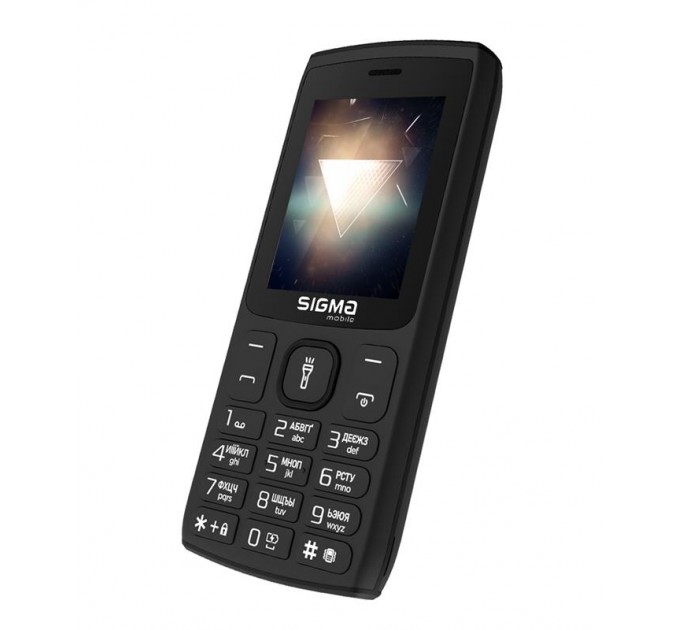 Sigma mobile Мобiльний телефон Sigma mobile X-style 34 NRG Type-C Dual Sim Black