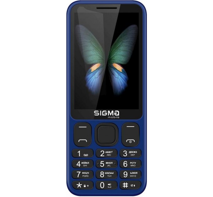 Sigma mobile Мобiльний телефон Sigma mobile X-Style 351 Lider Dual Sim Blue