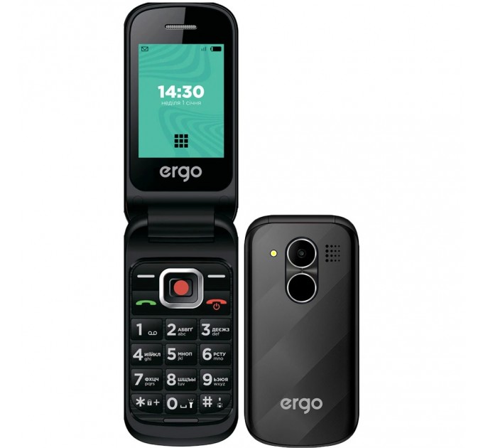 Мобiльний телефон Ergo F241 Dual Sim Black
