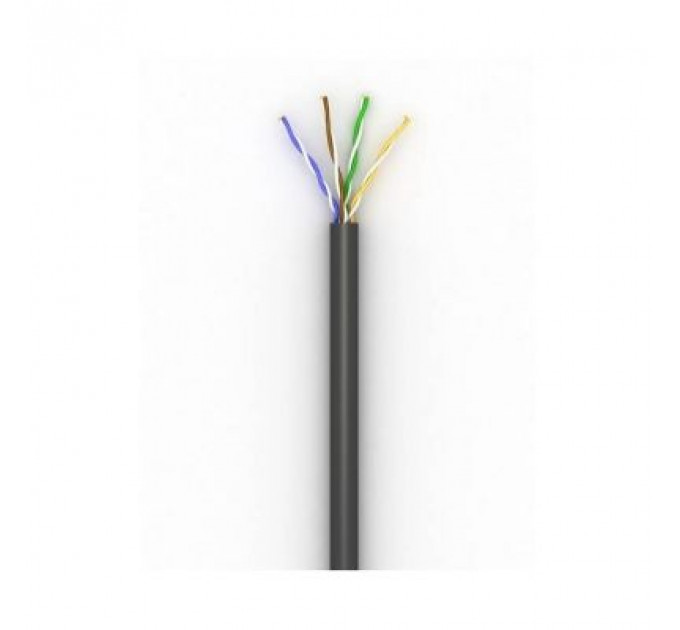 Кабель мережевий OK-Net UTP 100м cat.5e outdoor (U/UTP-cat.5Е-SL) (КПП-ВП (100) 4х2х0,46 / 100)