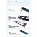 Dynamode Кишеня зовнішня Dynamode M.2 SSD NVMe/SATA combo ч-з USB3.2 GEN2 Type-C (DM-CAD-SSD09)