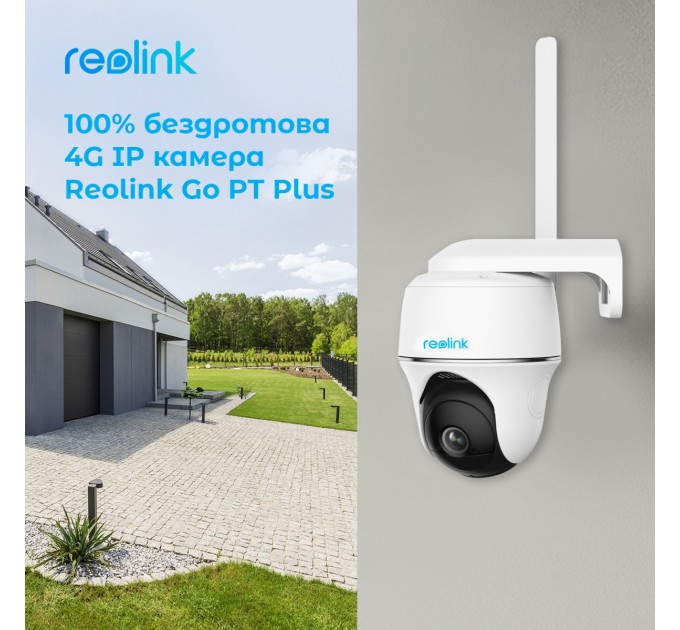 Reolink IP камера Reolink Go PT Plus без солнечной панели