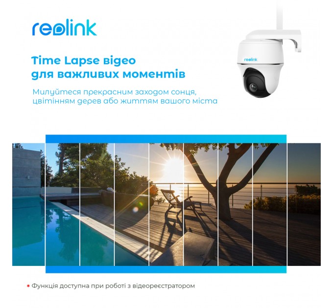 Reolink IP камера Reolink Go PT Plus без солнечной панели