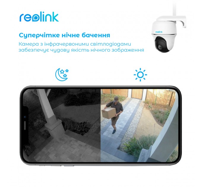 Reolink IP камера Reolink Go PT Plus без солнечной панели