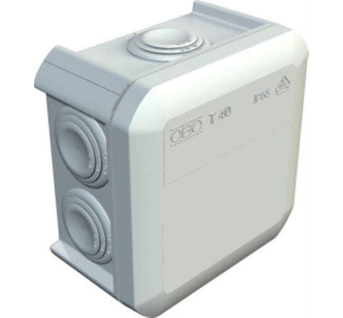 OBO Коробка монтажная OBO Bettermann T40 IP55, 90x90x52 мм