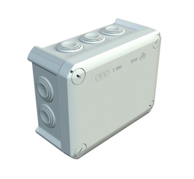 OBO Коробка монтажная OBO Bettermann Т100 IP66, 151x117x67 мм