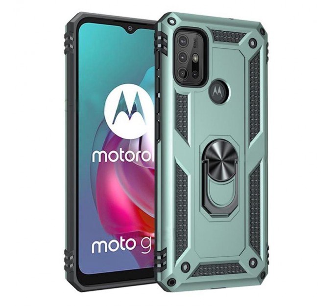BeCover Чeхол-накладка BeCover Military для Motorola Moto G10/G10 Power/G20/G30 Dark Green (707107)