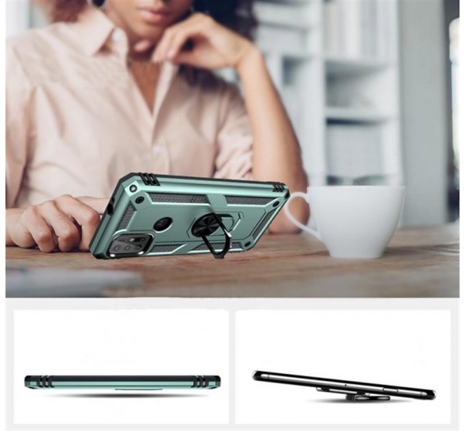 BeCover Чeхол-накладка BeCover Military для Motorola Moto G10/G10 Power/G20/G30 Dark Green (707107)