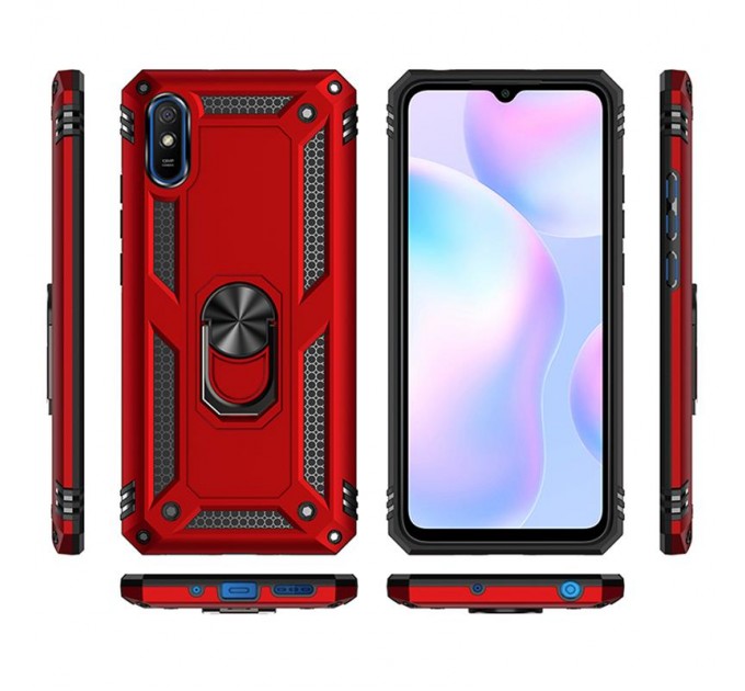 BeCover Чeхол-накладка BeCover Military для Xiaomi Redmi 9A Red (705576)