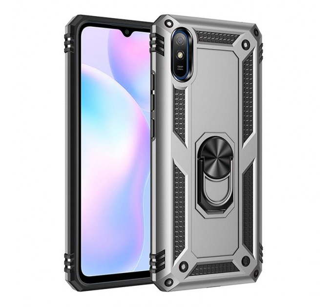 BeCover Чeхол-накладка BeCover Military для Xiaomi Redmi 9A Silver (705577)