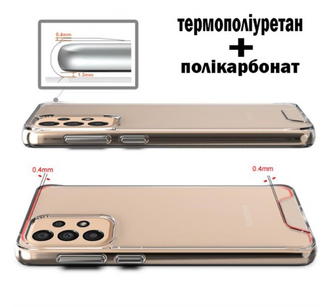 BeCover Чeхол-накладка BeCover Space Case для Samsung Galaxy A13 SM-A135 Transparancy (707803)