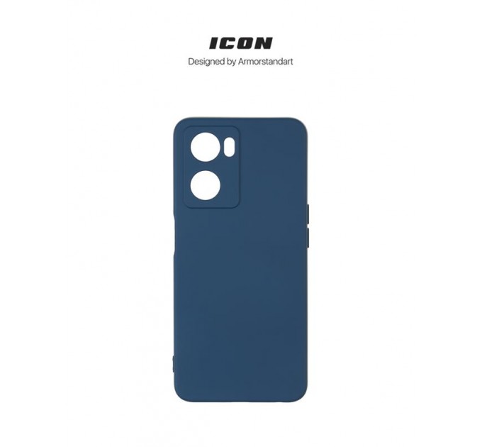 Armorstandart Чехол-накладка Armorstandart Icon для Oppo A57s 4G Camera cover Dark Blue (ARM68119)