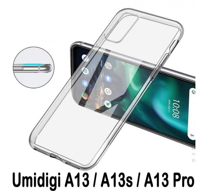 BeCover Чехол-накладка BeCover для Umidigi A13/A13s/A13 Pro Transparancy (707901)