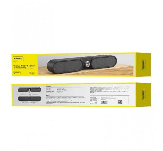 Foneng Акустическая система Foneng BL12 Multimedia Bluetooth Speaker (BL12-BS-M)