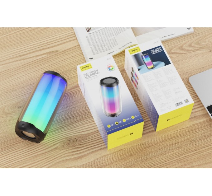 Foneng Акустическая система Foneng BL15 Full Screen Colorful Bluetooth Speaker (BL15-BS-FSC)