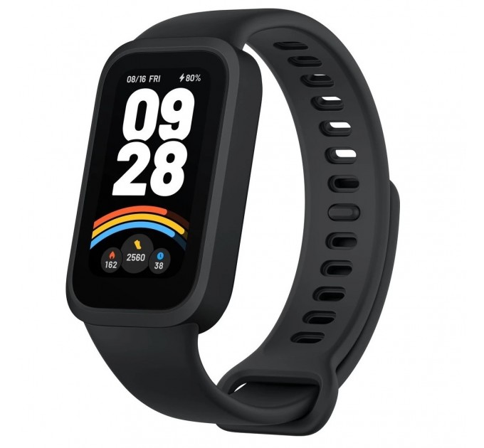 Xiaomi Фитнес-браслет Xiaomi Mi Smart Band 9 Active Black (BHR9444GL); 1.47" (320x172) TFT сенсорный / Bluetooth 5.3 / 5 ATM / 300 мАч / 45.9 x 26.94 x 9.99 мм, 29.7 г / черный