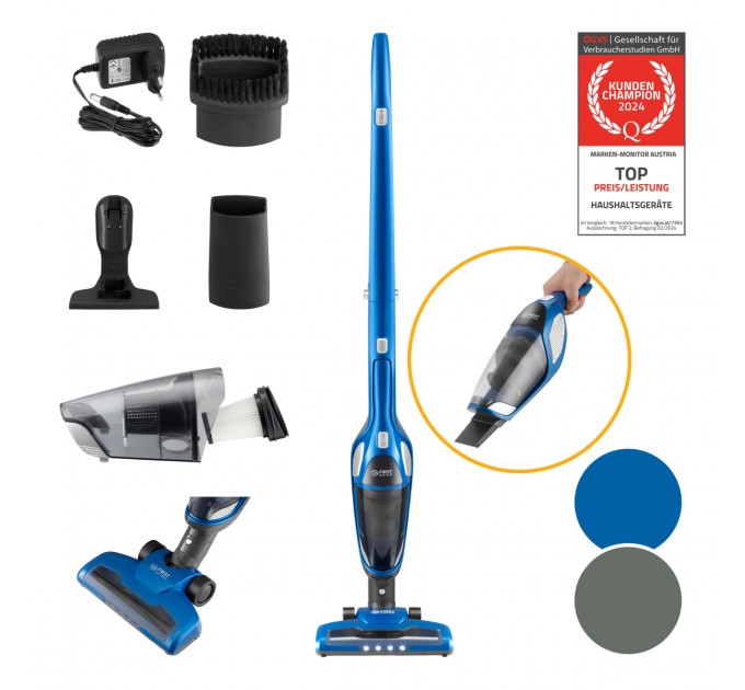 First Акумуляторний пилосос First FA-5541-3-BU