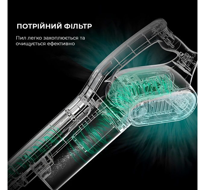 Deerma Пилосос Deerma Stick Vacuum Cleaner Cord White (DX700)_