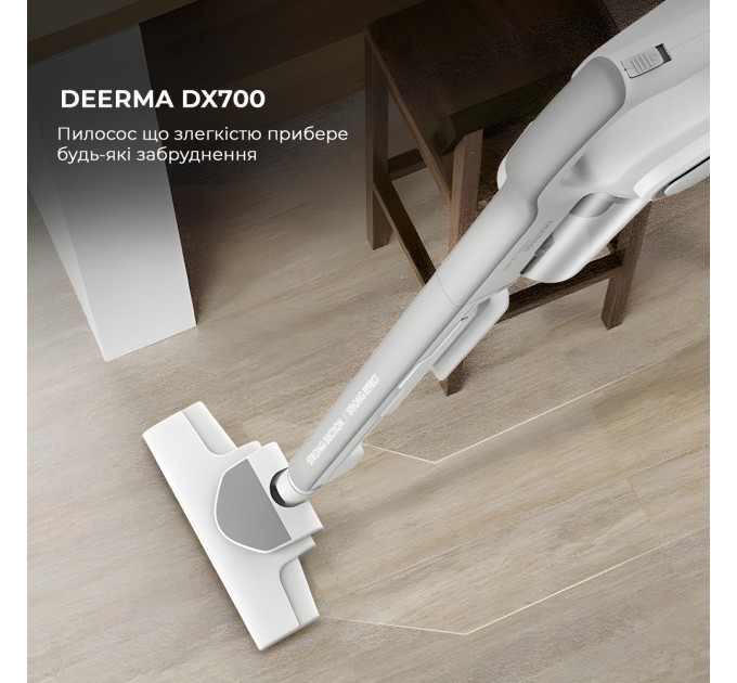 Deerma Пилосос Deerma Stick Vacuum Cleaner Cord White (DX700)_