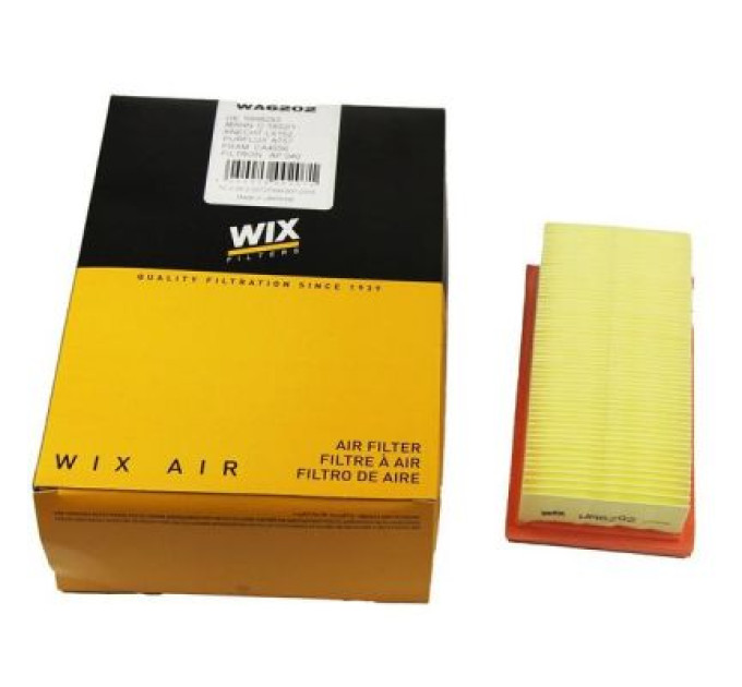 Wixfiltron Повітряний фільтр для автомобіля Wixfiltron WA6202