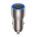 XO Автомобільний зарядний пристрій XO CC51 (2USB-C, 3А) PD Tranish (CC51.tranish)