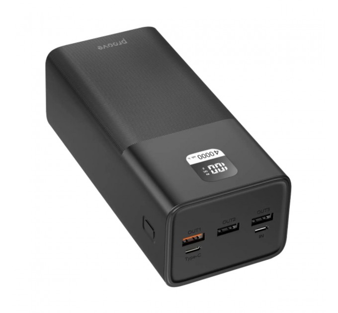 Універсальна мобільна батарея Proove Giant 100W 40000mAh Black (PBGI99320001)