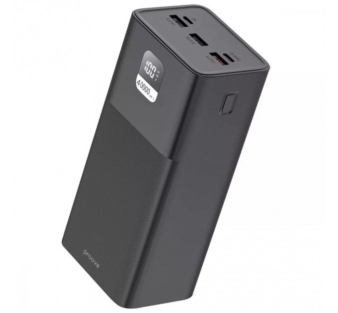 Універсальна мобільна батарея Proove Giant 100W 40000mAh Black (PBGI99320001)