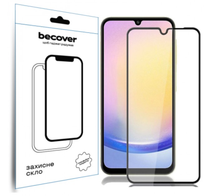 BeCover Скло захисне BeCover Samsung Galaxy A26 SM-A266 Black (712885)