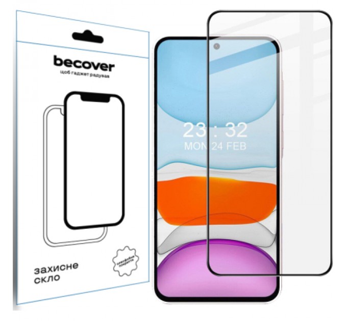 BeCover Скло захисне BeCover Samsung Galaxy A56 SM-A566 Black (712887)
