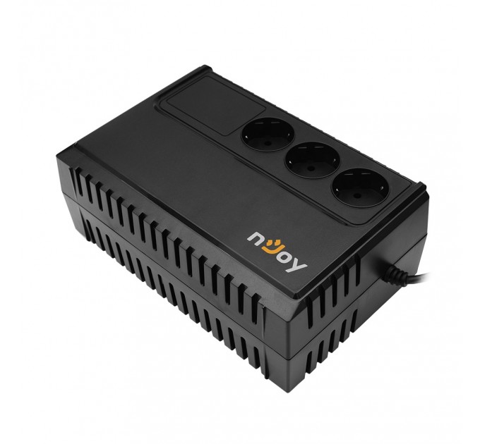 nJoy ИБП NJOY Renton 650 (PWUP-LI065RE-CG01B) Lin.int., AVR, 3 x евро, пластик