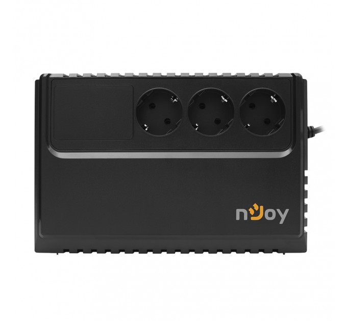 nJoy ИБП NJOY Renton 650 (PWUP-LI065RE-CG01B) Lin.int., AVR, 3 x евро, пластик