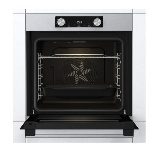 Gorenje Вбудований комплект Варильна поверхня Gorenje G642ABX + Духова шафа Gorenje BO6737E02XK