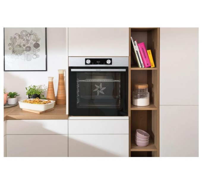 Gorenje Вбудований комплект Варильна поверхня Gorenje G642ABX + Духова шафа Gorenje BO6737E02XK