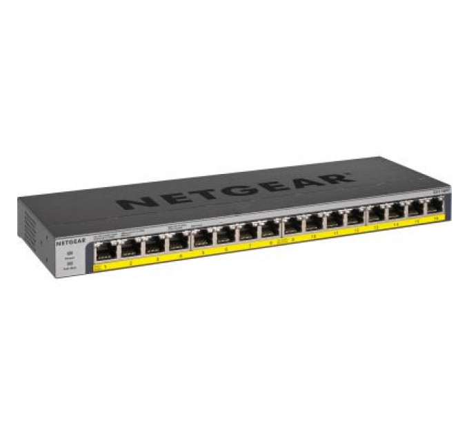 Комутатор мережевий Netgear GS116PP-100EUS