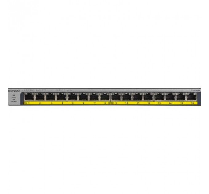 Комутатор мережевий Netgear GS116PP-100EUS