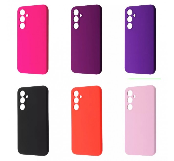 Чохол-накладка Wave Full Silicone Cover для Samsung Galaxy A55 SM-A556 Black