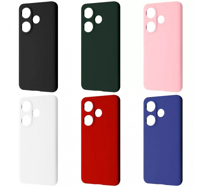 Wave Чохол-накладка Wave Full Silicone Cover для Xiaomi Poco F6/Redmi Turbo 3 White