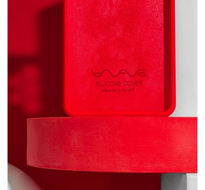Чохол-накладка Wave Full Silicone Cover для Xiaomi Redmi Note 13 4G Red