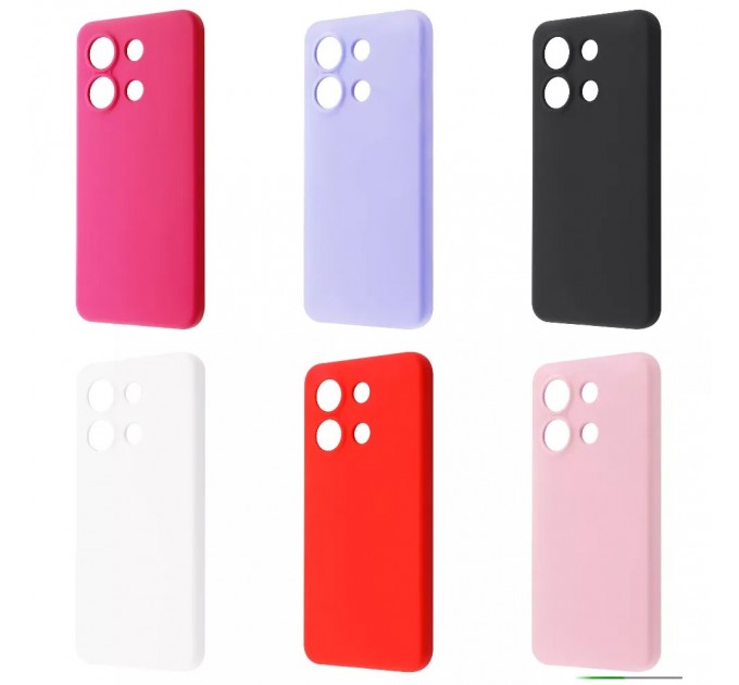 Wave Чохол-накладка Wave Full Silicone Cover для Xiaomi Redmi Note 13 Pro 4G/Poco M6 Pro 4G Black