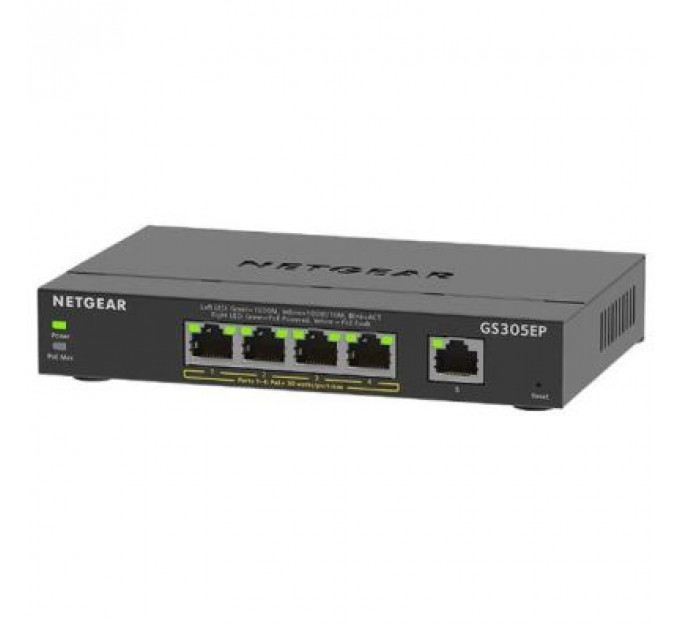 Комутатор мережевий Netgear GS305EP-100PES