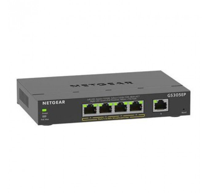 Комутатор мережевий Netgear GS305EP-100PES